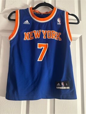 🧡💙🧡💙 KNICKS AUTHENTIC No. 7 Carmelo Anthony NY  Jersey 🎉🎉🎉🎉Host Pick🎉🎉🎉🎉